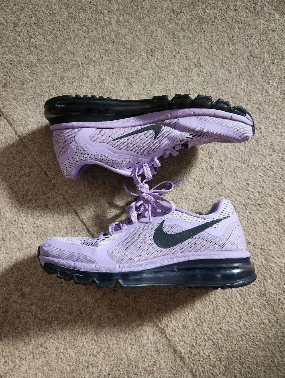 Purple Nike Air Max 2014 Running Shoes | W 8.5